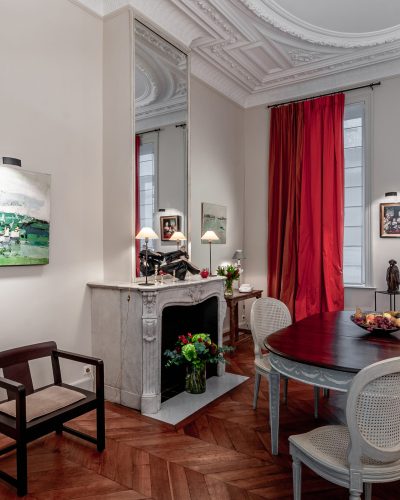 Rénovation entre haussmannien et contemporain